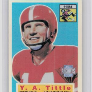 2001 Topps Archives Y.A. Tittle #81 49ers