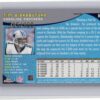 2001 Topps Tim Biakabutuka /999 #169 Panthers - Image 3
