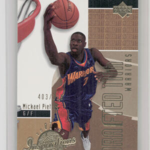 2002-03 Upper Deck Inspirations Mickael Pietrus SN799 #166 Warriors