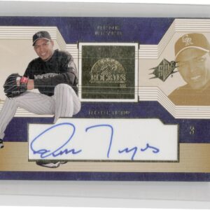 2002 SPx Rene Reyes AU RC #143 Rockies