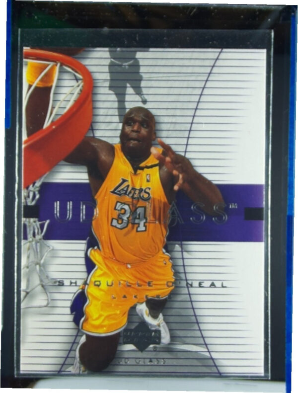 2003-04 UD Glass Shaquille O'Neal #25 Lakers