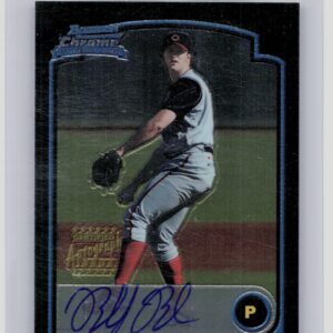 2003 Bowman Chrome Bobby Basham AU RC #343 Reds