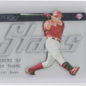 2003 Donruss Studio Jim Thome #SS-47 Phillies Stars