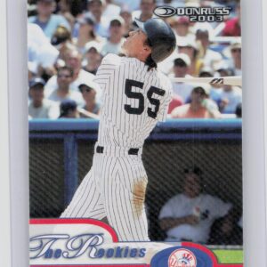 2003 Donruss/Leaf/Playoff Hideki Matsui RC #5 Yankees Traded