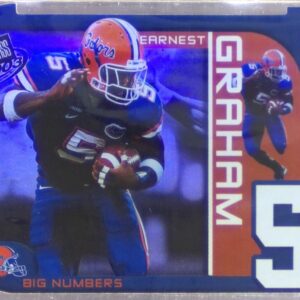 2003 Press Pass Earnest Graham RC #BN10 Gators Big Numbers