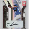 2004 Donruss Elite Extra Edition Jorge Vasquez AU SN100 #256 Royals Signature Tu