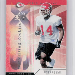 2004 SPx Jeris McIntyre SN1650 RC #108 Chiefs