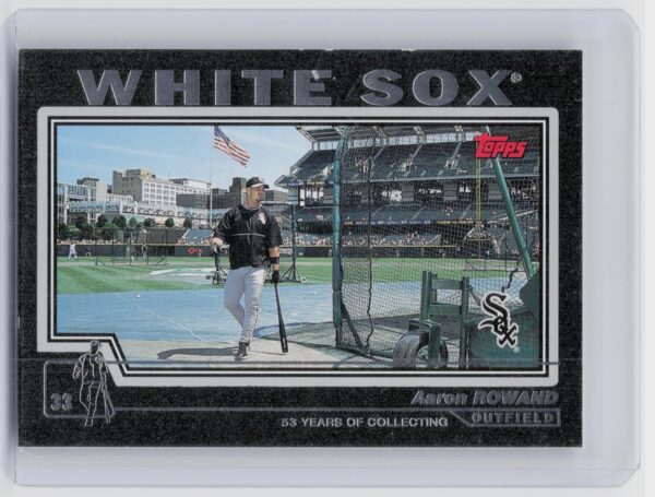 2004 Topps Chrome Aaron Rowand #19 Sox