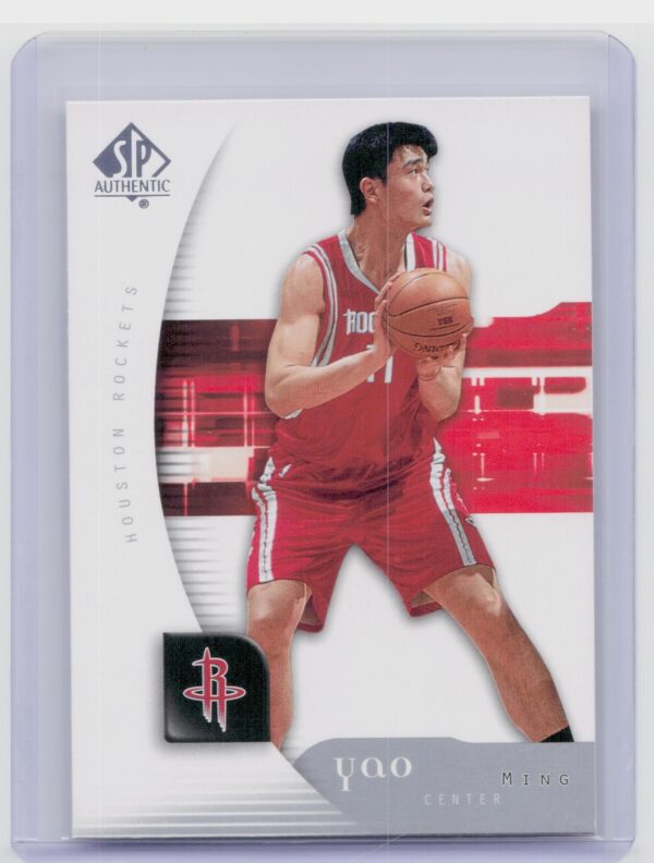 2005-06 SP Authentic Yao Ming #30 Rockets