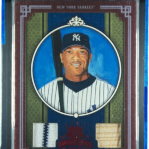 2005 Donruss Diamond Kings Gary Sheffield MEM SN100 #155 Yankees Materials Frame