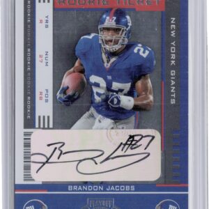 2005 Playoff Contenders Brandon Jacobs AU RC #110 Giants