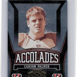 2005 Playoff Honors Carson Palmer /699 #A-9 Bengals Accolades