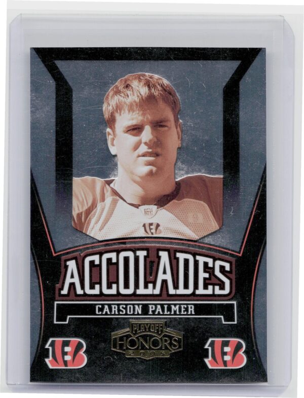2005 Playoff Honors Carson Palmer /699 #A-9 Bengals Accolades