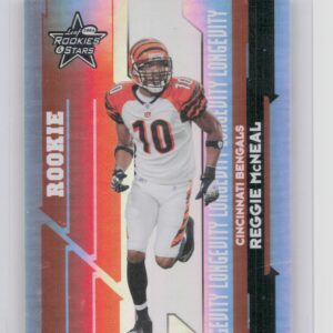 2006 Leaf Rookies & Stars Reggie McNeal Longevity Holofoil /49 #103 Bengals