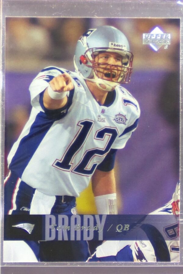 2006 Upper Deck Tom Brady #113 Patriots
