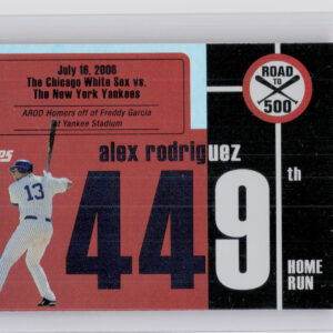 2007 Bowman Draft Picks & Prospects Alex Rodriguez #ARHR449 Yankees Alex Rodrigu