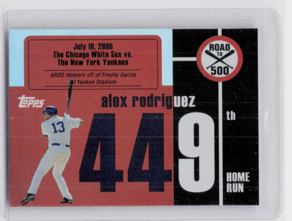 2007 Bowman Draft Picks & Prospects Alex Rodriguez #ARHR449 Yankees Alex Rodrigu