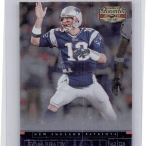 2007 Donruss Gridiron Gear Tom Brady #57 Patriots