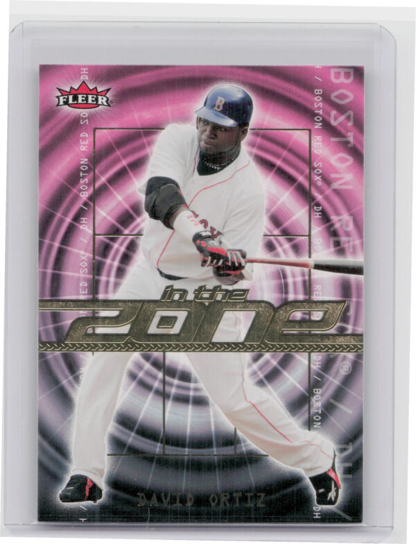 2007 Fleer David Ortiz #IZ-DO Sox In the Zone