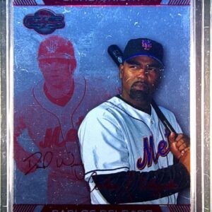 2007 Topps Co-Signers Carlos Delgado / David Wright Silver Red /199 VAR #41 Met