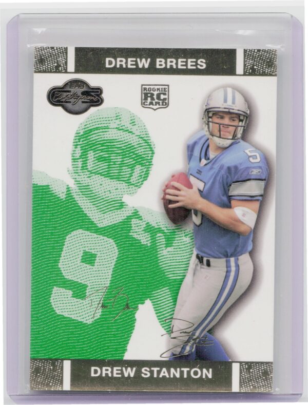2007 Topps Co-Signers Drew Stanton / Drew Brees SN249 VAR #59 Saints