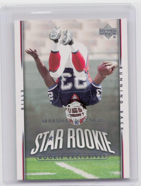 2007 Upper Deck Marshawn Lynch Rookie Exclusives Star Rookies #280 Bills