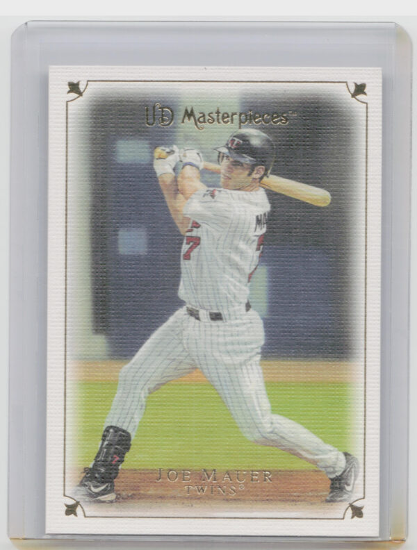 2007 Upper Deck Masterpieces Joe Mauer #35 Twins