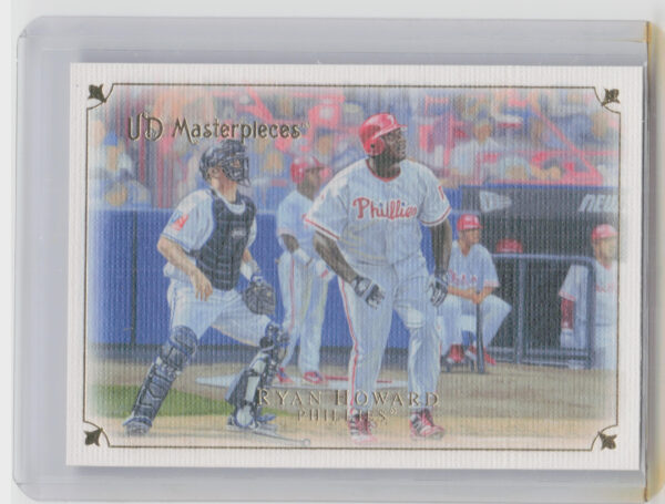 2007 Upper Deck Masterpieces Ryan Howard #71 Phillies
