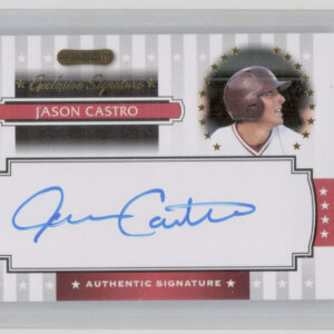 2008 Razor Signature Series Jason Castro #ES-8 Astros Exclusive Autographs