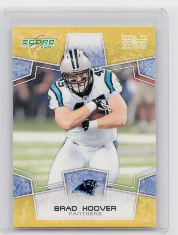 2008 Score Brad Hoover Gold Zone /400 #43 Panthers