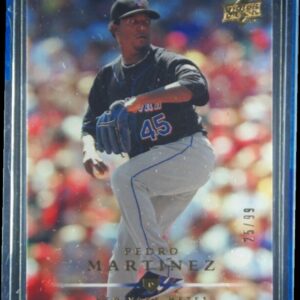 2008 Upper Deck Pedro Martinez Gold SN99 #577 Mets