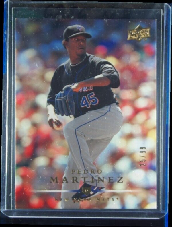 2008 Upper Deck Pedro Martinez Gold SN99 #577 Mets