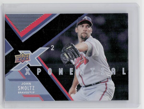 2008 Upper Deck X John Smoltz #X2-JS Braves Xponential 2