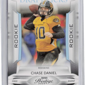2009 Playoff Prestige Chase Daniel SN999 #120 Redskins Draft Picks Light Blue