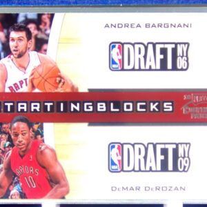 2010-11 Playoff Contenders Patches Andrea Bargnani / DeMar DeRozan #28 Raptors