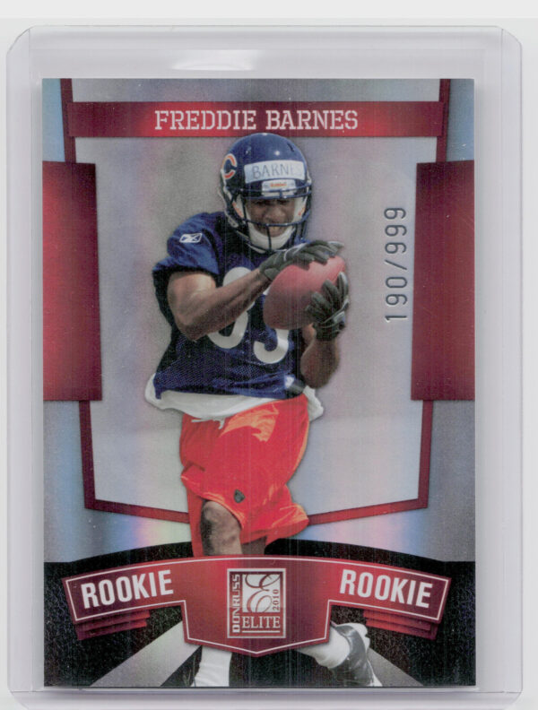 2010 Donruss Elite Freddie Barnes RC SN999 #108 Bears