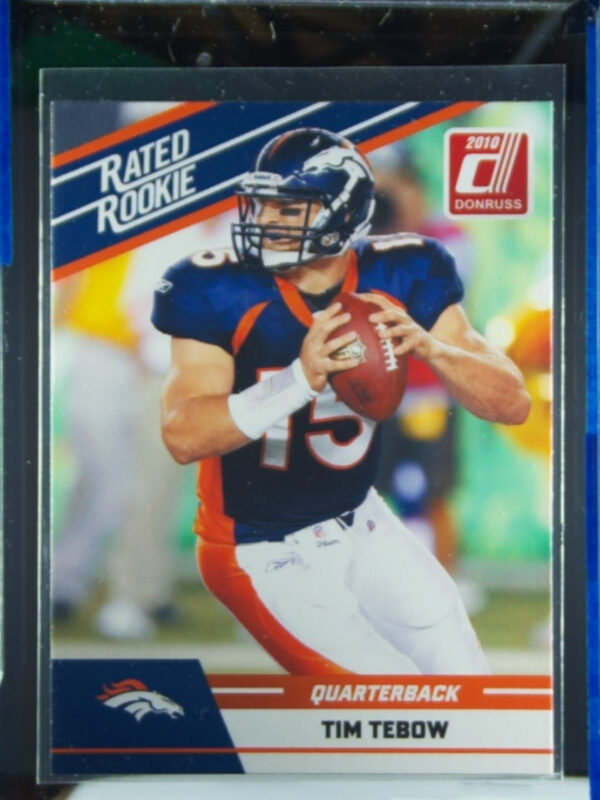 2010 Donruss Rated Rookies Tim Tebow #95 Broncos