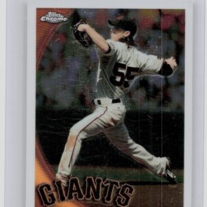 2010 Topps Chrome Tim Lincecum #27 Giants