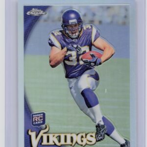 2010 Topps Chrome Toby Gerhart Refractors #C216 Vikings