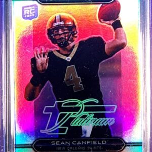 2010 Topps Platinum Sean Canfield Rookie Platinum Refractors #21 Saints