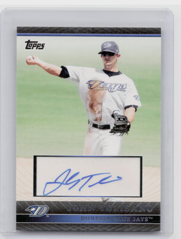 2010 Topps Pro Debut John Tolisano AU #PDA-JT Jays Prospect Autographs