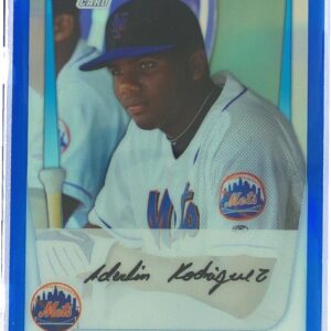 2011 Bowman Chrome Aderlin Rodriguez /150 #BCP146 Mets Prospects Blue Refractors