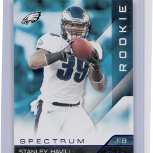 2011 Panini Absolute Memorabilia Stanley Havili Spectrum Blue /100 #192 Eagles