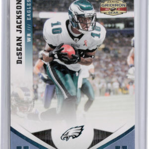 2011 Panini Gridiron Gear DeSean Jackson Platinum X's SN25 #72 Eagles