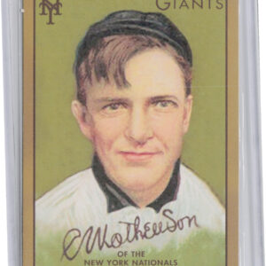 2011 Topps Christy Mathewson #CMGR-6 Giants CMG Reprints