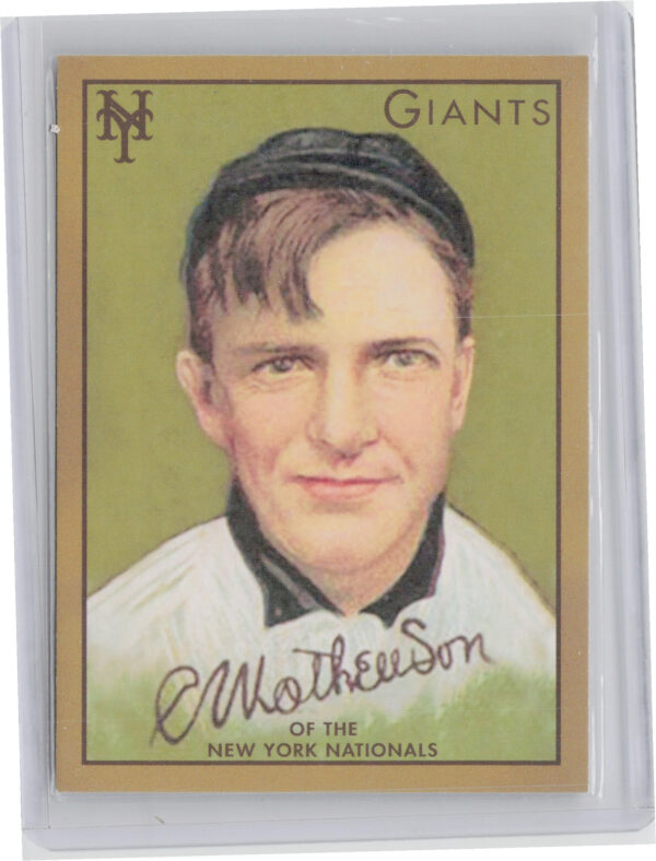 2011 Topps Christy Mathewson #CMGR-6 Giants CMG Reprints