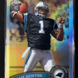2011 Topps Chrome Cam Newton Refractor Rookie RC Panthers #1