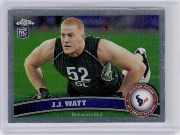 2011 Topps Chrome J.J. Watt RC #104 Texans