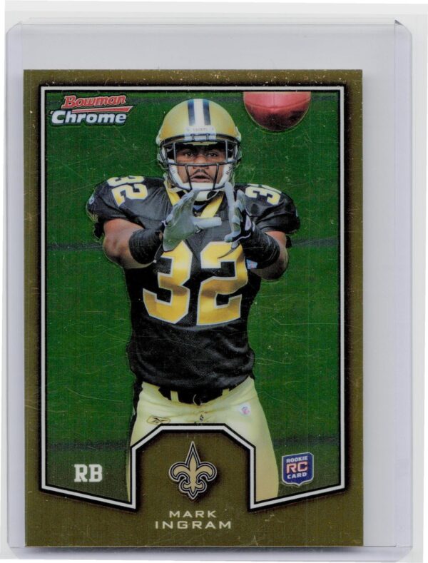 2011 Topps Chrome Mark Ingram #BCR-5 Saints Bowman Chrome Rookies