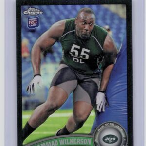 2011 Topps Chrome Muhammad Wilkerson Black Refractors /299 #192 Jets